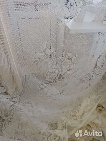 Тюль нежная