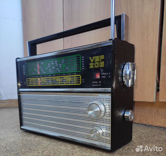 Радиоприемник VEF-206 Латвийская сср