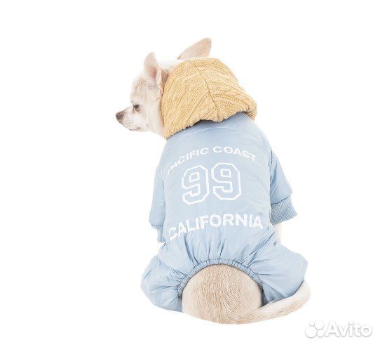 Зимний комбинезон для маленьких собак