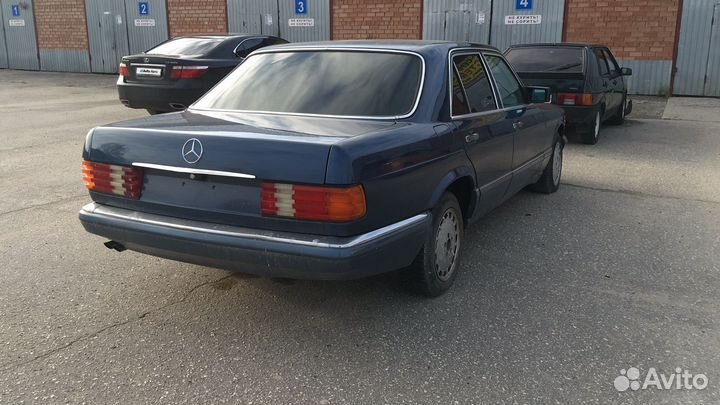 Mercedes-Benz S-класс 3.0 AT, 1986, 350 000 км