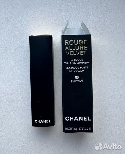 Chanel помада вельвет 68 emotive