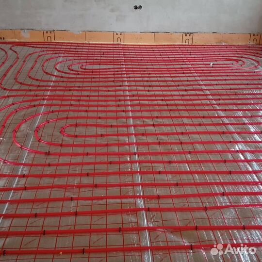 Теплый пол Отопление Стяжка пола