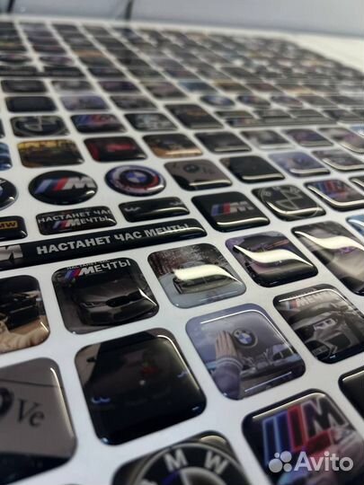 3D Стикеры из эпоксидной смолы - 