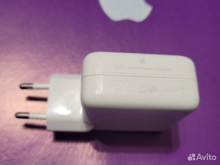 Блок питания iPhone 30w оригинал бу