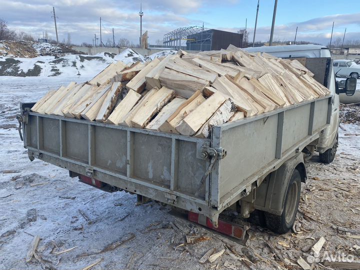 Дрова березовые колотые