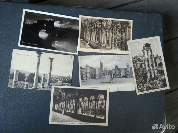 Почтовая карточка Италия /Рим,Помпеи/XX век 18шт