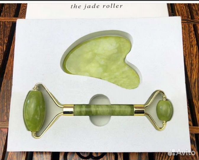 Роллер и скребок гуаша