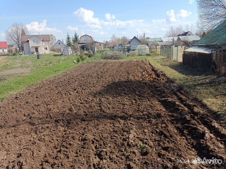 Вспашка,Фрезерование земли,Нарезка борозд, Выравни