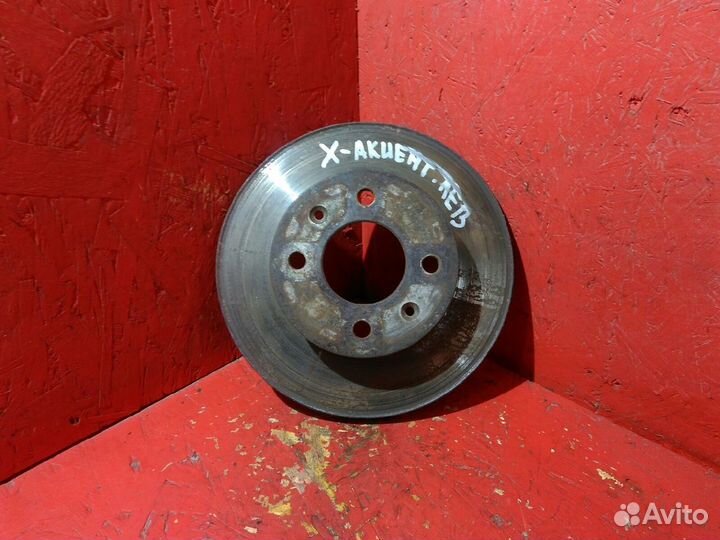 Диск тормозной передний Хендай Акцент