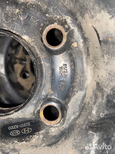 Диски hyundai r16