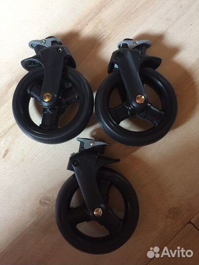 Новые передние колеса Jetem