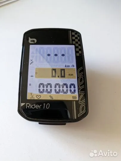 Велокомпьютер GPS Bryton Rider 10 + датчик каденса