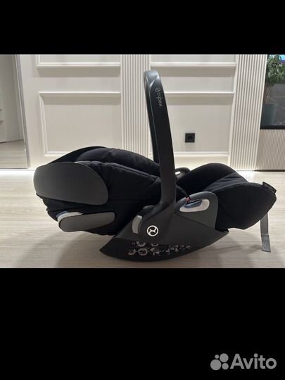 Автолюлька Cybex cloud z i size черная