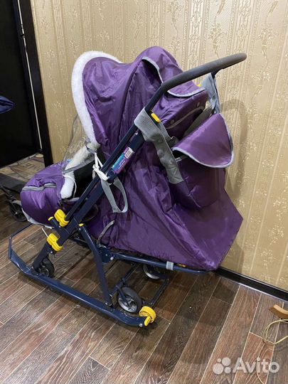 Санки-коляска