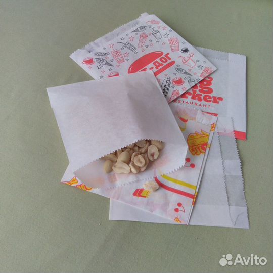 Бумажные пакеты под Картофель Фри