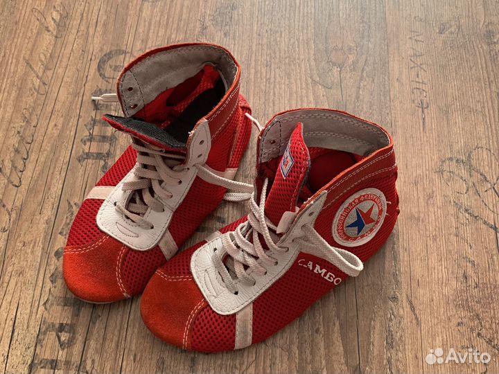 Самбовки красные 34 размера