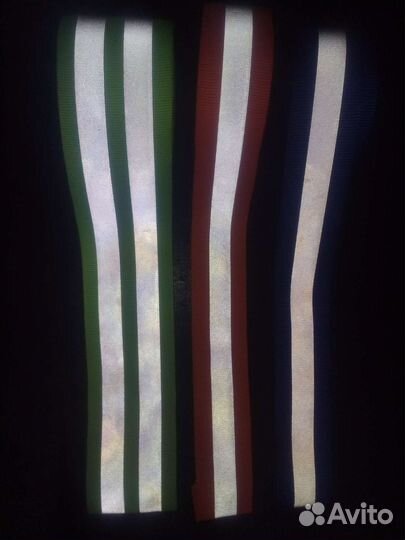 Светоотражающая стропа,атласная лента