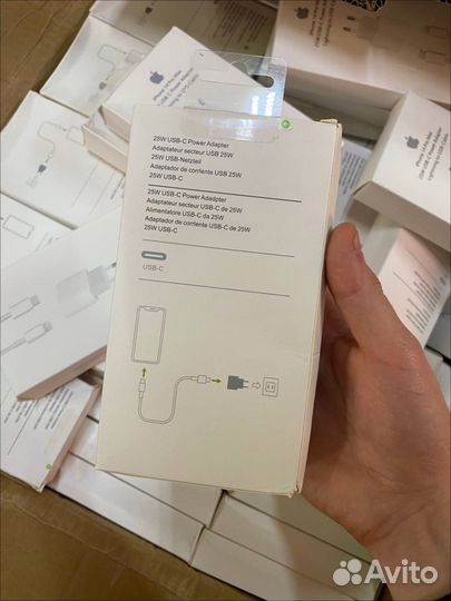 Зарядка на iPhone.Блок+Кабель