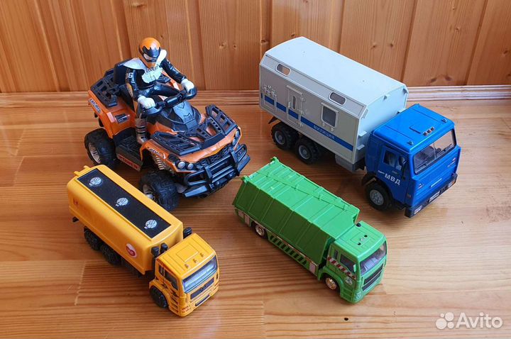 Детские машинки игрушки металлические