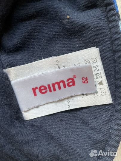 Шапка шлем reima на мальчика р.52 (хлопок)