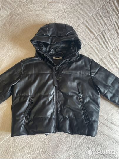 Куртка женская Zara 46 экокожа