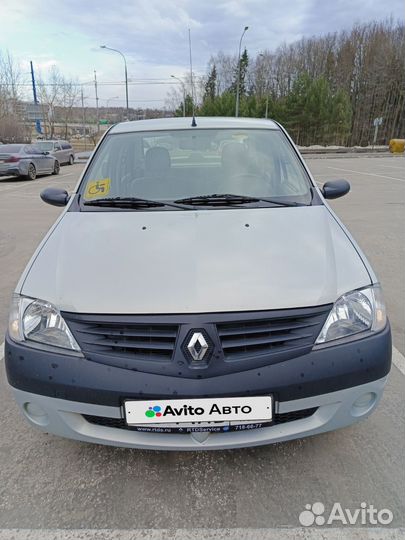 Renault Logan 1.6 МТ, 2007, 81 406 км