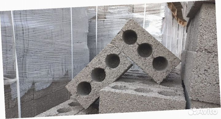 Керамзитобетонный блок DAV#9737