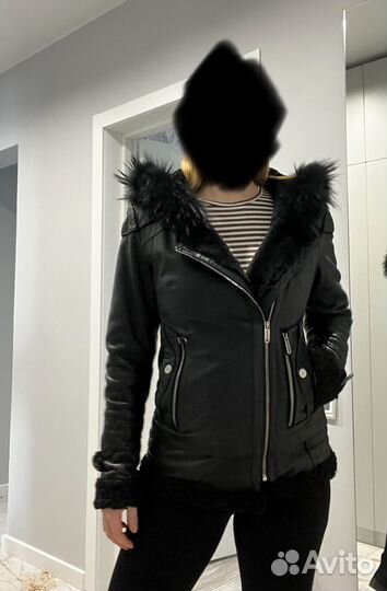 Куртка натуральная кожа и мех