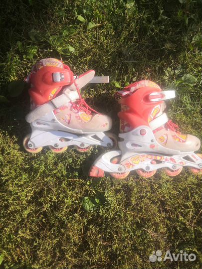 Роликовые коньки детские раздвижные