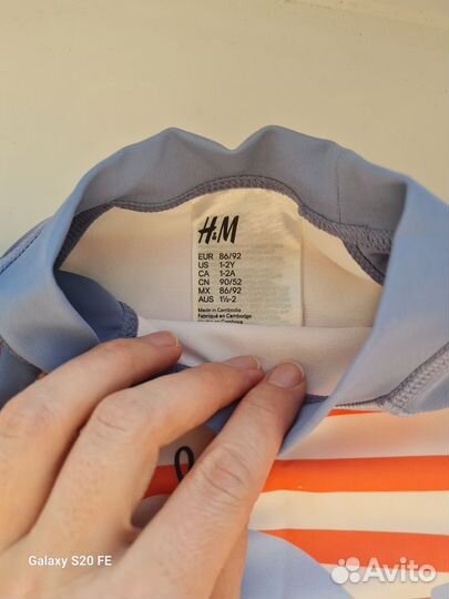 Купальный костюм для девочки 86-92