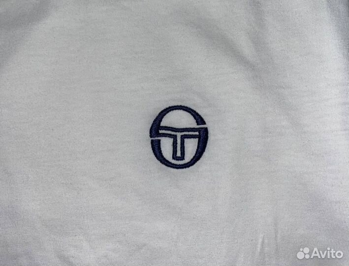 Футболка с лампасами Sergio Tacchini, оригинал