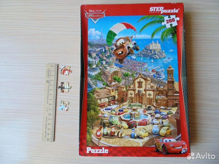 Пазлы для детей Винни, Тачки-2, История игрушек