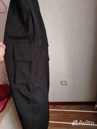 Подростковые широкие брюки карго