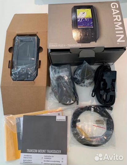Эхолот-картплоттер Garmin Striker 4 Plus