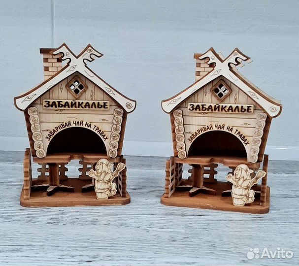 Чайные домики из кедра, сувениры, подарки, изделия