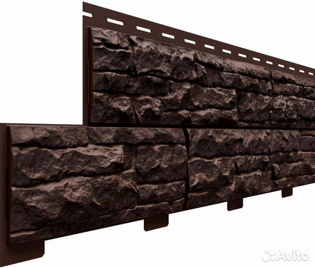 Фасадные панели Доломит Скалистый Риф Люкс Гавана