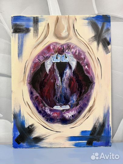 Интерьерная картина маслом «Ложь»