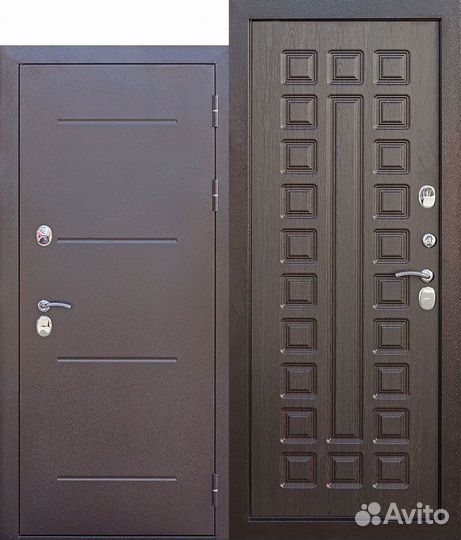 Входные металлические двери с терморазрывом