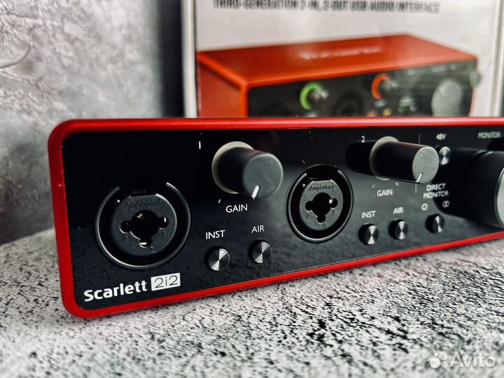 Focusrite Scarlett 2i2 3rd gen