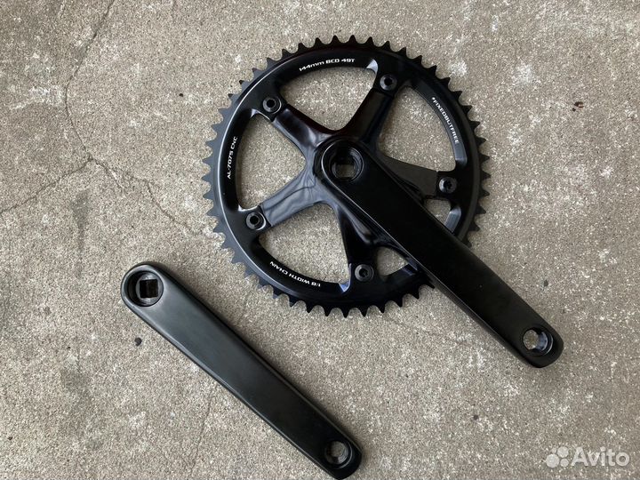 Система шатуны трек фикс сингл Skeace Octopus Fix