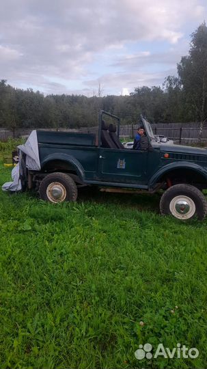 ГАЗ 69 2.1 МТ, 1966, 61 000 км