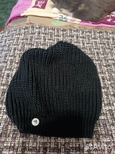 Шапка женская вязаная adidas