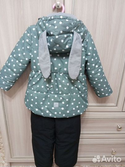 Зимний костюм для девочки 92 98