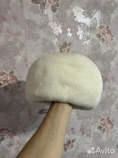 Норковая шапка новая