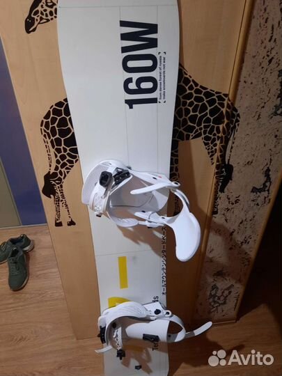 Сноубордический сет из фрирайдного сноуборда