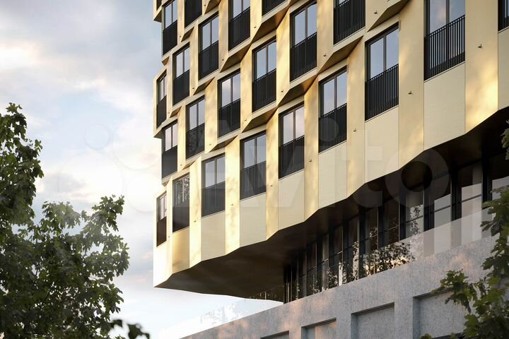 1-к. квартира, 43,7 м², 33/55 эт.