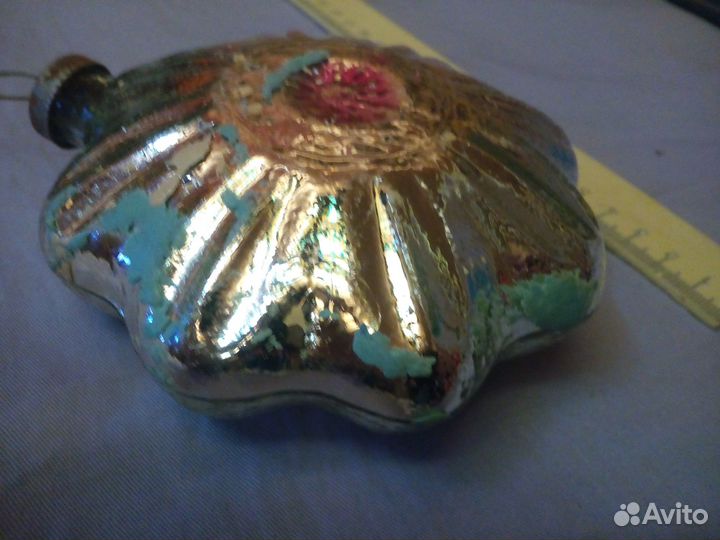 Елочные игрушки (шары большие ) СССР