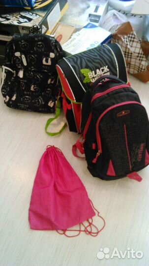 Рюкзак для девочки, второй в подарок