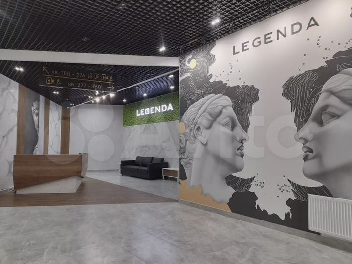 2-к. квартира, 73,5 м², 6/25 эт.