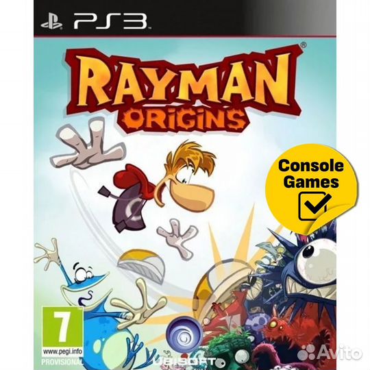 PS3 Rayman Origins Новый